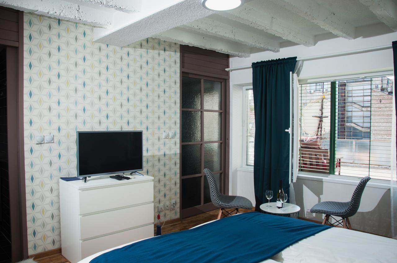 Apartment Atelje Downtown Belgrad Exteriör bild