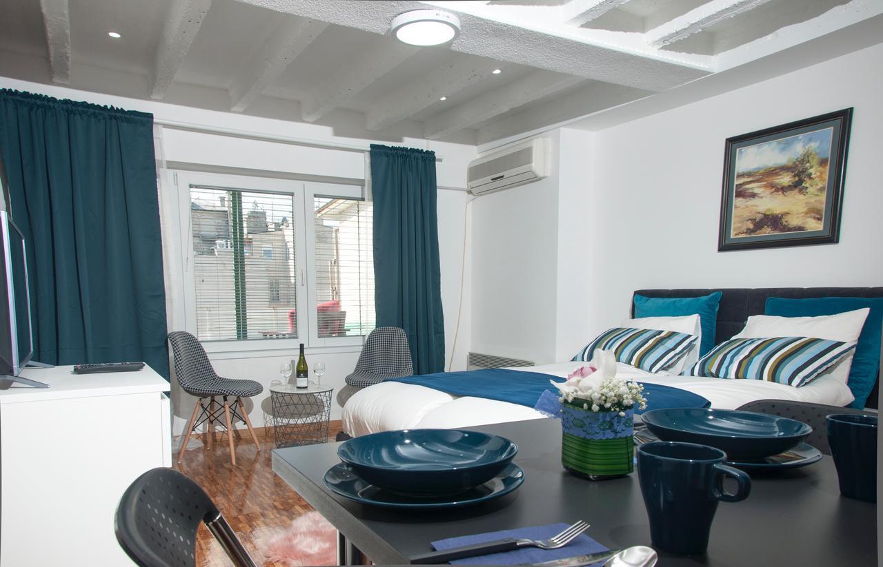 Apartment Atelje Downtown Belgrad Exteriör bild