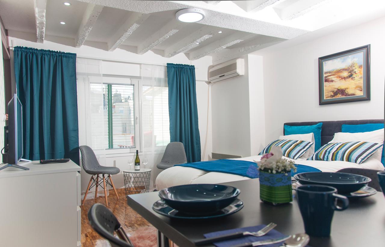 Apartment Atelje Downtown Belgrad Exteriör bild