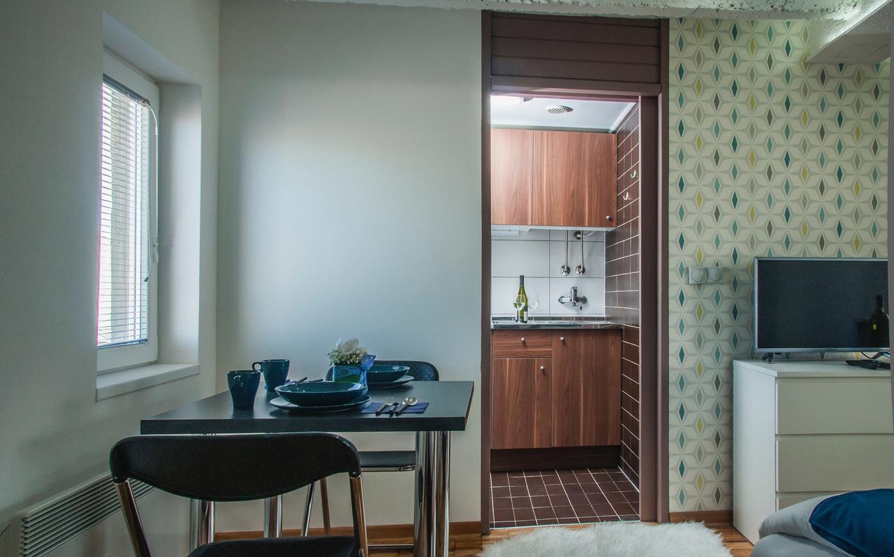 Apartment Atelje Downtown Belgrad Exteriör bild